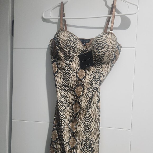 ANIMAL PRINT DRESS - Picture 1 of 3
